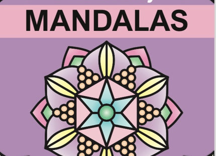Soothing Bold & Easy Mandalas: Large Print Adult Coloring Book (A Calming Coloring Journey of Mindfulness and Creativity - Great for Adults, Seniors & Kids)