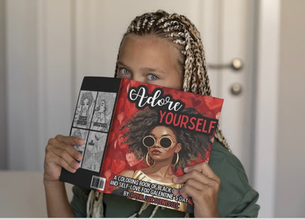Adore Yourself: Self-Love Coloring Book